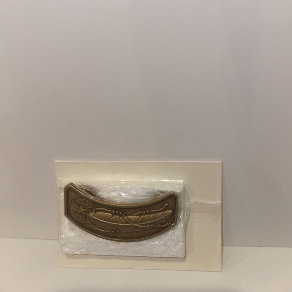 2005 Harley Davidson Owners HOG Jacket Patch Feather and Badge Pin - Picture 3 of 6